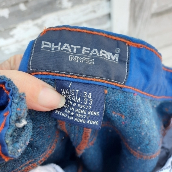 🌟 Phat Farm pants size 34 X 33 - Picture 5 of 6